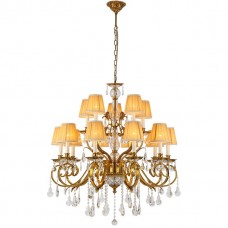 Φωτιστικό Κρεμαστό 15xE14 230V Μπρονζέ 955RALPH15